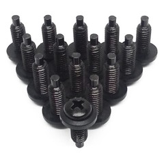 Penn Elcom High Point 10-32 19″ Rack Mount Screws – 100 Pack S1032HP