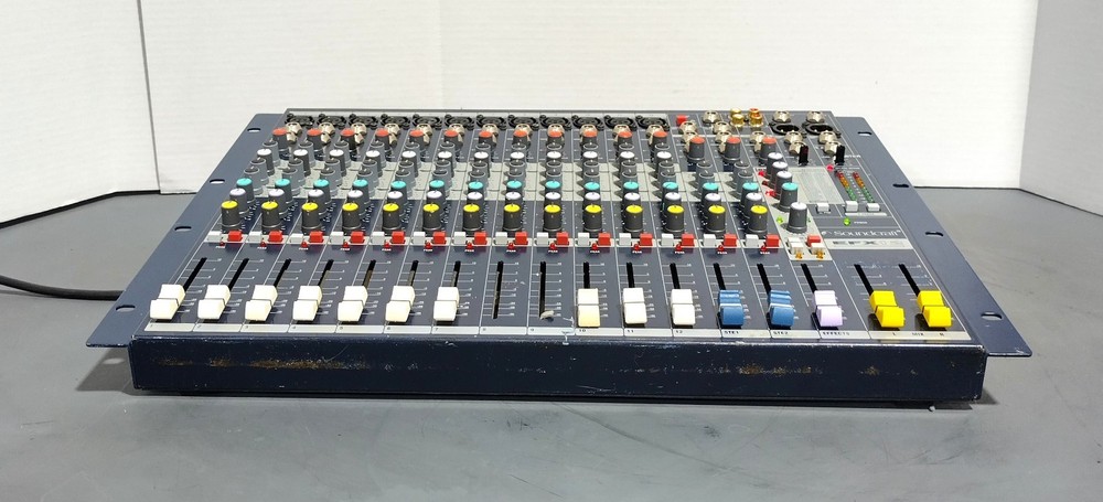 SoundCraft EFX12 Compact 12-Channel Lexicon Effects Phantom Power Analog Mixer