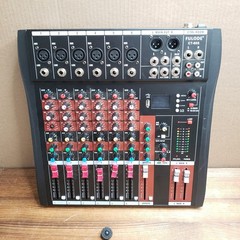 FULODE CT60 6-channel Professional mixer audio Bluetooth U disk 48V Phantom P…