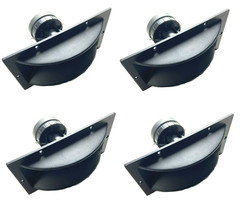 240W 8-Ohms Car Audio Tweeter / Horn compression Driver 5X9 Large Magnet 4 pcs