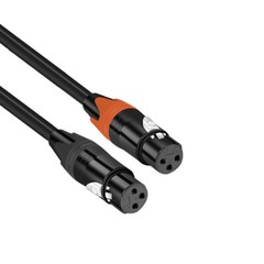2-XLR Female to 2-RCA Male Stereo Interconnect Cable Audio Patch Cable