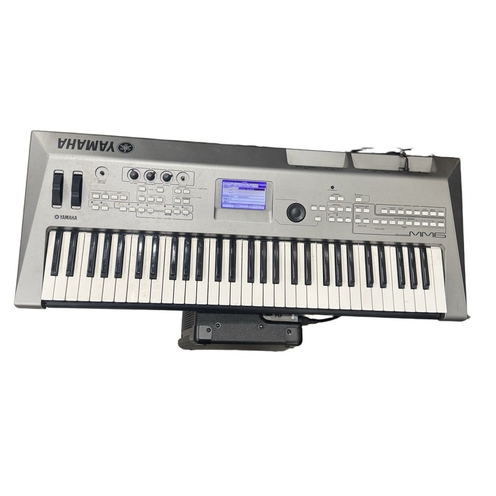 Yamaha MM6 61 Keyboard Synthesizer Synth W/Power Cord Tested Works