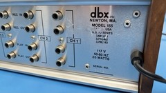 Vintage DBX 155, 4 Channel Tape Noise Reduction System Powers Up Working