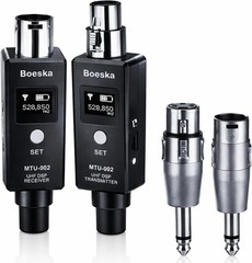 Dynamic Mic Wireless Transmitter Receiver, 48k Signal, USB