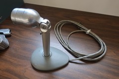 Lot 4 Vintage Mics Microphone Shure Turner Electro-Voice Realistic Bullet Harp