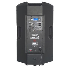 15″ 2-Way Active PA Bluetooth Speaker 4000W Peak Powered TWS Audio DJ Speaker