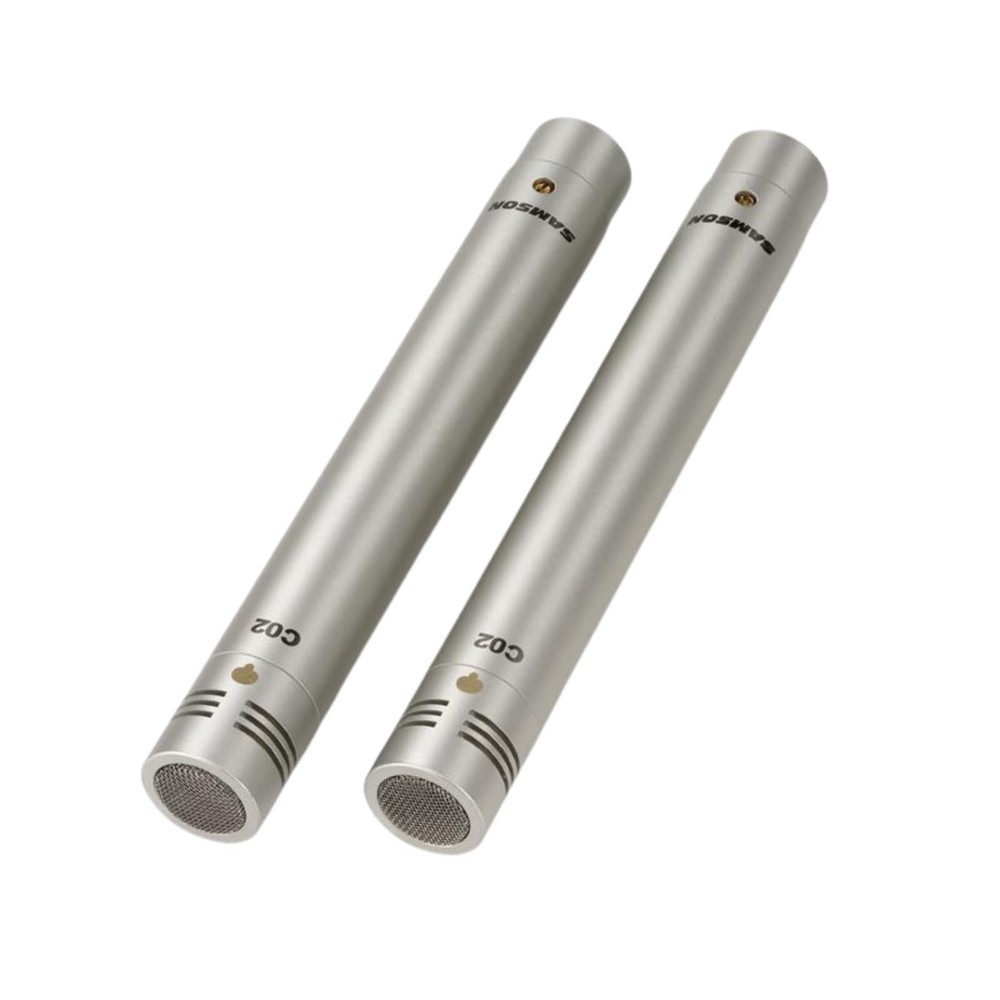 SAMSON C02 Pencil Condenser Microphones unt, Silver