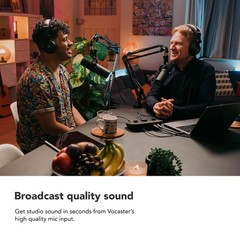 Vocaster Two — Podcasting Interface for Recording Host and Guest. 2 Mic Input…