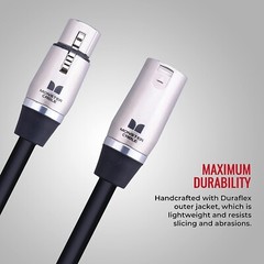 Monster Prolink Performer 600 XLR Male to XLR Female 30′ Microphone Cable