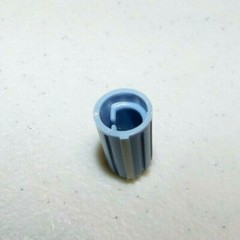 Yamaha Pro mixer MC1603 replacement plastic knob, small blue with white stripe