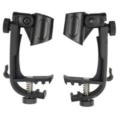 4Pcs Adjustable Clip Clamps Holder Clip For Drum Snare Mount Microphone Mic