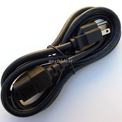 6 feet HEAVY DUTY MACKIE Amplifier POWER CORD / Cable 16 gauge, 13 amp mixer