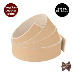 European Leather Works Elw Belt Blanks Strips/Straps 8/9 Oz. 3.2-3.6Mm