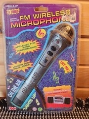 Vintage FM Wireless Microphone TT Tunes 2000 (Sealed) 200 Toys
