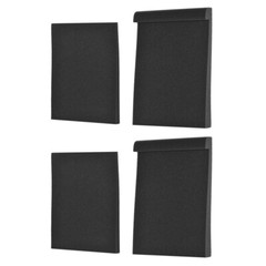 2 Sets/ Monitor Speaker Isolation Foam Pads Max. 11 * 7.4 Inch F9H2