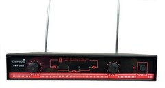 STARAUDIO 2 Channel VHF Handheld Wireless Microphone System 2CH Church Stage Mic