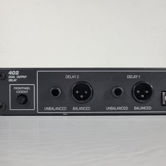 SYMETRIX 402 Dual Output Delay Acoustic Tool, 1 In & 2 Outs XLR and 1/4″