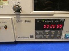 JVC BR-S500U SVHS Video Cassette Player for PARTS, Error 321 w/SA-K50U Time Code