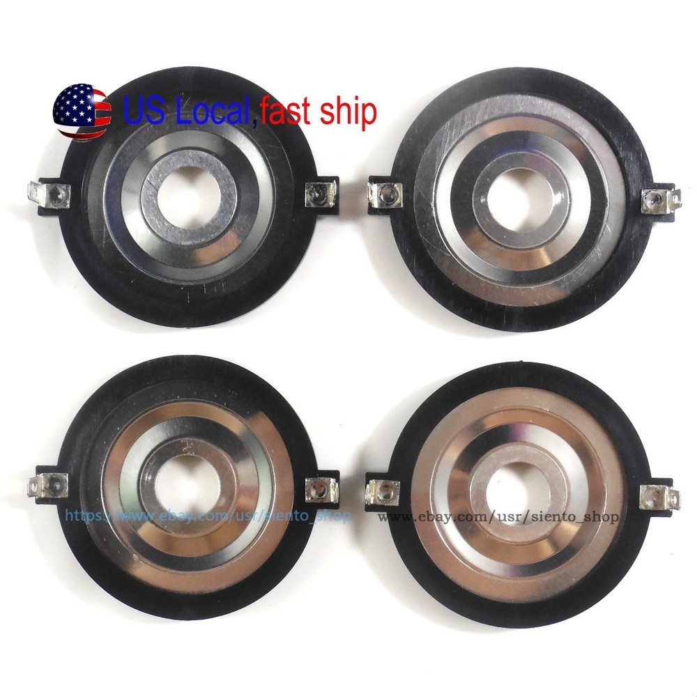 4Pcs 1.5in Titanium Diaphragm For PRV Audio TW600Ti PRV-RPTW700Ti CP21 8 Ohms