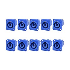 10 pcs NAC3MPA-1 PowerCon Receptacle Power In 20A 250V Replacement for Neutrik