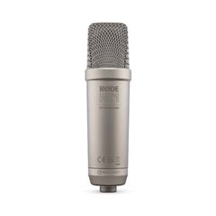 RODE NT1 5th Generation Large-Diaphragm Cardioid Condenser Microphone, Silver
