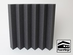 Acoustic Foam Panel Wedge Studio Soundproofing Wall Tiles 2-96 PACK – 1″X12″X12″