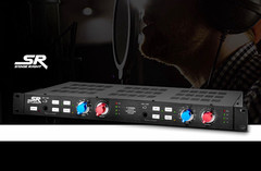 Stage Right SR Studio 2-Channel Mic Preamp Phantom Power Rackmount Black