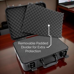 CM 17 Inch Audio Mixer Carrying Case fits Behringer Xenyx 1202fx Mixer and More
