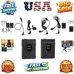 WMIC50 2.4GHz Wireless Lavalier Microphone System with Integrated 164-foot Ra…