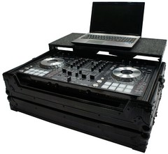 Harmony HCDDJSXLTBK Flight Glide Laptop Stand DJ Custom Case for Pioneer DDJ-SX2