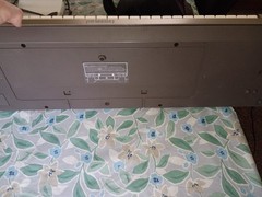 Vtg 1983 Yamaha PS-55 Synth Keyboard w/ Power Supply Works Tested