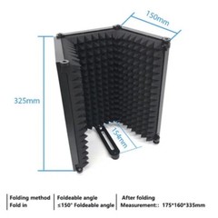 Aqa S-3 Recording Screen Microphone Isolation Shield 325mm Height Open Box