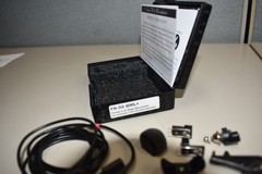 Lectrosonics UCR100 Receiver Block 24 LMa Transmitter Tram TR-50 Lavalier Mic