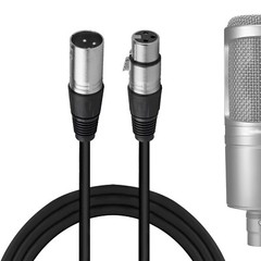 Geekria Microphone Cables for Audio-Technica ATH AT2020, AT2035, AT2021 (10 ft)