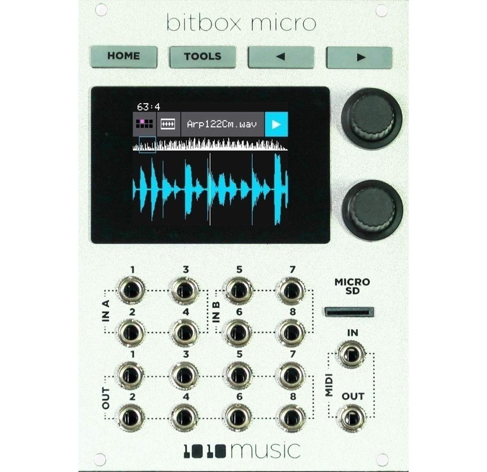 1010music Bitbox Micro Eurorack Compact Sampler with Touchscreen -OPEN BOX