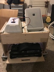 Pro Audio Sound System Crown Pro XLS1501 JBL-28 Shure ULXS4 Wireless Case