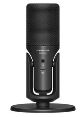 USB Cardioid Condenser Microphone & Table Stand, 1.2 m USB-C Cable – Mute Button