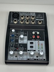 Behringer Xenyx 502 Mixer 5 Input No AC Adapter
