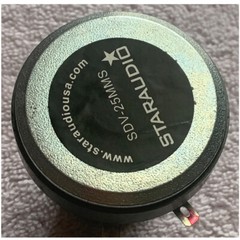 25MM Titanium PA Driver Compression Screw-on Horn Powered Speaker Driver Tweeter