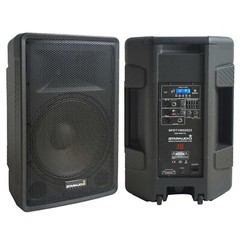 15″ Powered Active PA Speaker TWS Stage KTV Karaoke Audio Bluetooth DJs Speaker