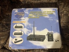 Audio2000’S In-Ear Wireless Audio Monitor System – Black (AWM6306U)