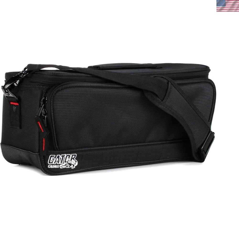 Versatile Mixer Bag with External Pocket for Cables – Fits Behringer X-AIR