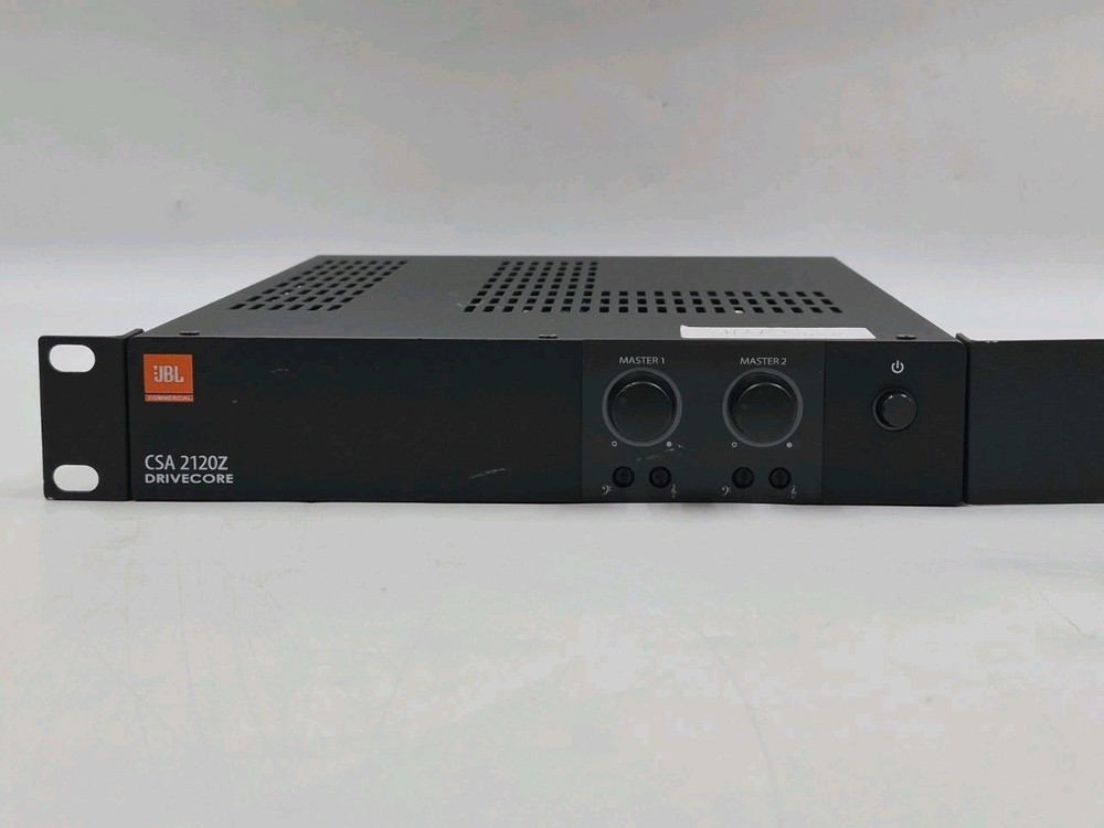 JBL CSA2120Z 120W 2 Channel Audio Power Amplifier Tested Good