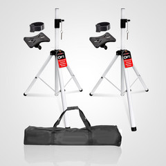 Speaker Stand Tripod Tall Adjustable 72 Inch DJ Pole Mount Studio Monitor Stands