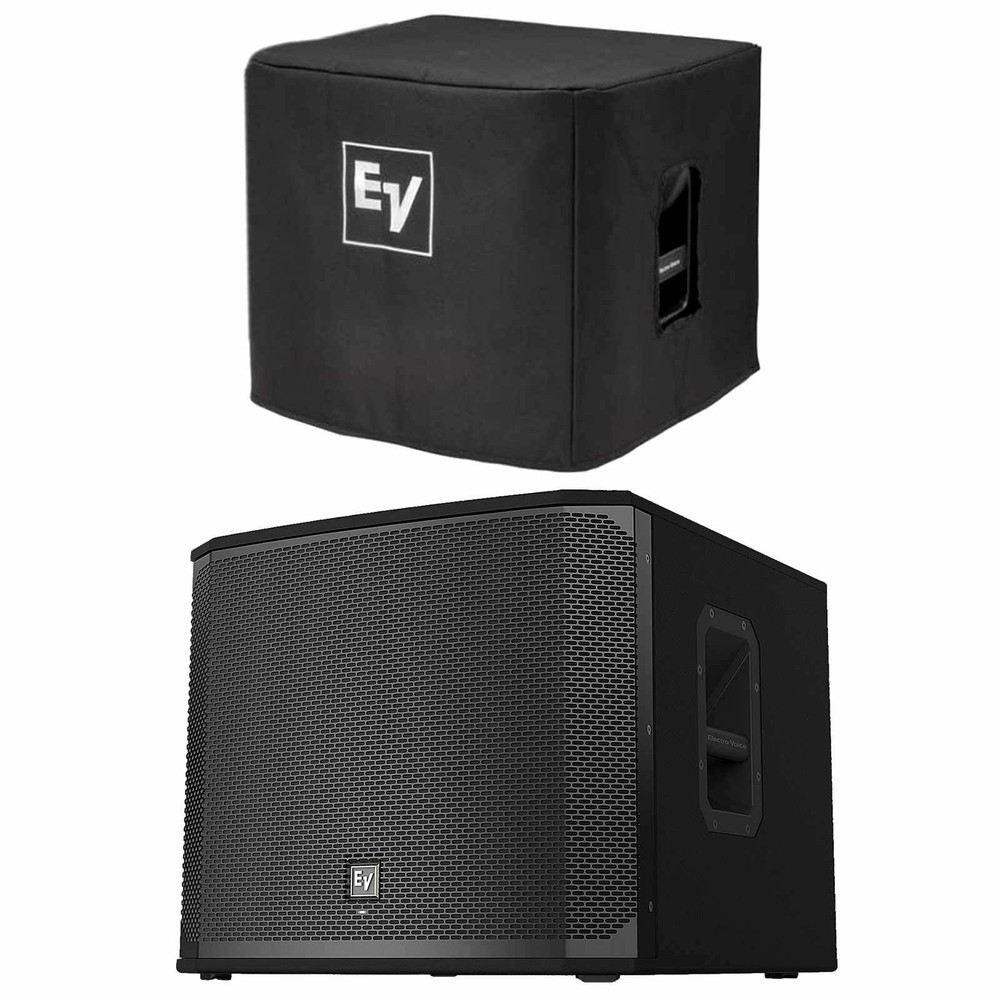 Electro-Voice EKX-18SP 18″ Powered Subwoofer + EV Branded Padded Speaker Cover