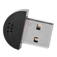 Mini USB Microphone Mic Audio Studio Recording Adapter For Laptop PC Computer