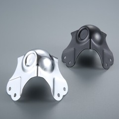 4X Polished Ball Corner Protector for Luggage Trunks Flight Cases Box 80*80*80mm