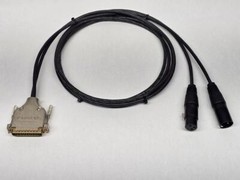 NEW DB25 AES/EBU Digital Audio Cable DB25 to XLR Channel 1/2 In/Out