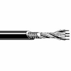 CANARE Blue Mic Cable #540 Shield 4-Core D:6.0mm Cord Unit:1m(3.28ft) Bulk