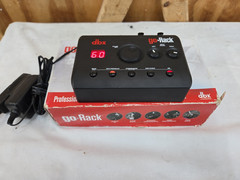 DBX Go-Rack 2 Channel Automatic Feedback Suppression Compressor Equalizer – ONE